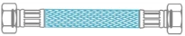Fixaflex Superflex 25 inox flexible FF 1/2 x 1/2 F - 600 mm - avec joint intégré- Max 90° C