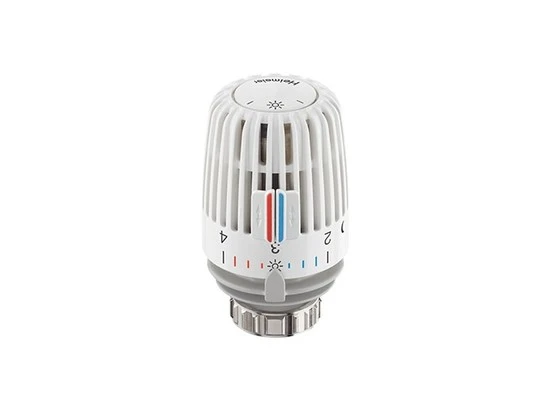 Heimeier K tête thermostatique avec position zéro - blanc