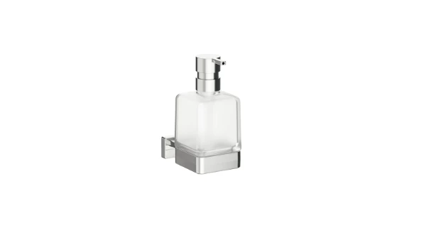 Inda Lea 1800 distributeur de savon en verre satiné - chromé