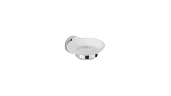 Inda Forum 3600 porte-savon en verre satiné - chromé