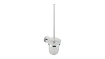 Inda Forum 3600 porte-brosse en verre satiné - chromé
