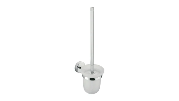 Inda Forum 3600 porte-brosse en verre satiné - chromé