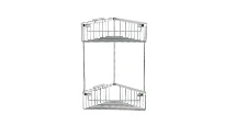 Inda Hotellerie porte-savon d'angle double - chromé