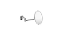 Inda My Mirror miroir rond grosissant avec bras double articulé - chromé