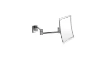 Inda My Mirror miroir grossissant carré avec bras double articulé - chromé