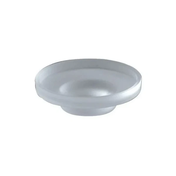 Inda Ricambi Accessori porte-savon en verre satiné