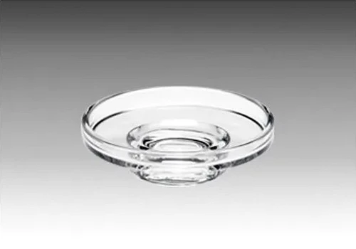 Inda Ricambi Accessori porte-savon en verre transparent