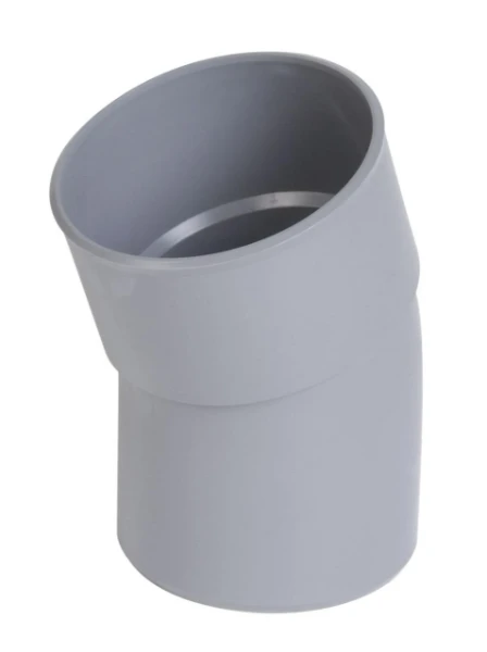 Nicoll PVC lijm bocht 20° MF 63 x 63 mm - grijs