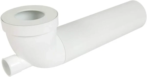 Nicoll CTW sorti WC coudé 90° FM 107 x 100 mm - model long 400 mm - avec picage 40 mm