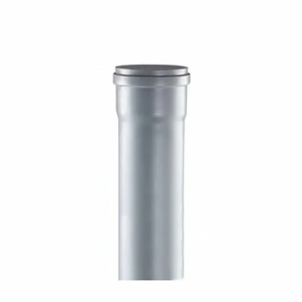 Nicoll PP tuyau avec manchon 40 x 1,8 mm (longueur 1m) - gris - prix par mètre