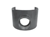 Nicoll PVC à coller selle 90 x 40 mm - gris