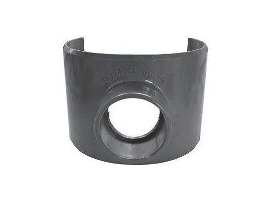 Nicoll PVC à coller selle 90 x 40 mm - gris
