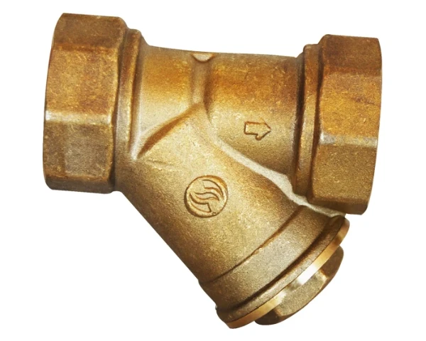 Syveco 206 messing Y filtre d'eau FF 2 x 2