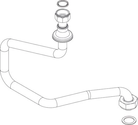 Bosch Gaspijp verticaal