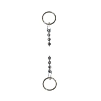 DBJ Perla chainette 3,6 mm x 750 mm - avec 2 anneaux