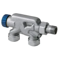 Heimeier vanne mélangeuse 4 voies thermostatisable 1/2 x EK3/4