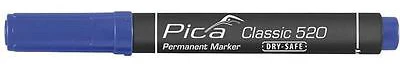Pica Classic 520 permanent marker stift - blauw