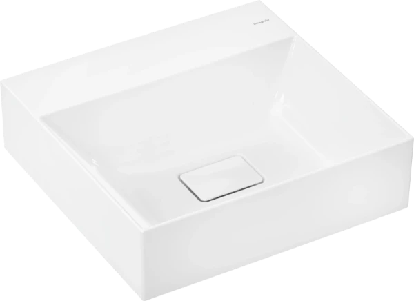 Hansgrohe Xevolos E lavabo 500 x 480 x140 mm - blanc SmartClean - sans trou de robinet - sans trop-plein