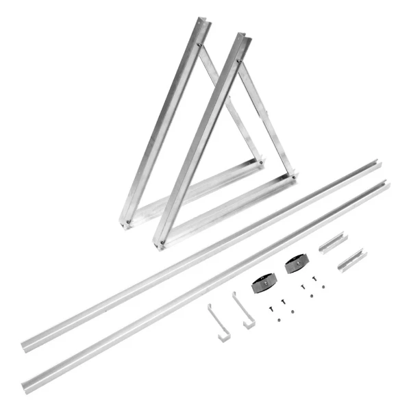 BOSCH Set d’extension pour le montage de 1 capteur solaire horizontal FKC-2W supplémentaire sur un toit plat