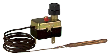 Euro-Index 971 thermostat de sécurité 90-110°C encastré- capillaire 1500mm - manuel