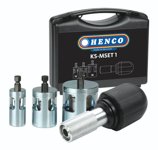 Henco Tools set avec KS-K et KS-M pour 16,20 et 26 mm