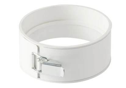 Ubbink Rolux collier de serrage avec fermeture clic 60/100 mm - blanc