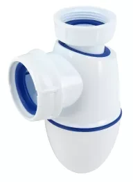 Nicoll EasyPhon siphon bouteille 5/4 x 40 mm - thermoseal - blanc