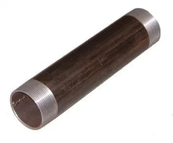 Atusa Zwart ESN buisnippel MM 2 x 250 mm