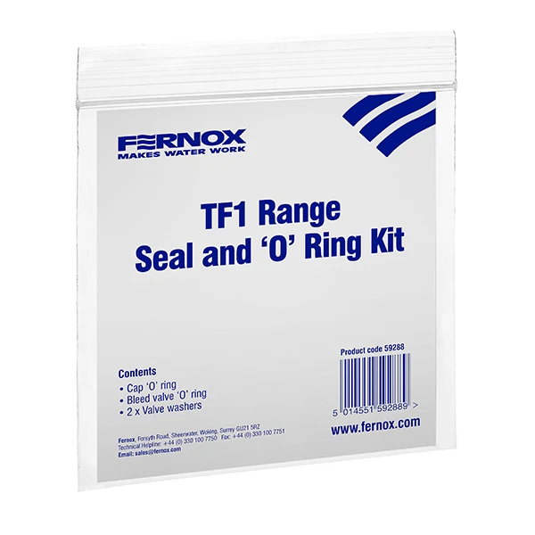Fernox TF1 set met alle dichtingen (4) van de TF1 Filter Total / Compact