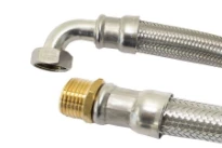 Fixaflex Superflex 25 inox flexible avec coude MF 1/2 x 1/2 - 1200 mm - Max 90°