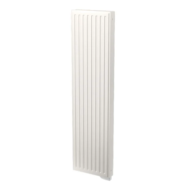 5118100P Radson Yali GV E elektrische radiator 1800 x 450 mm - 1000W - Ral 9016 verkeerswit - met elektronische thermostaat met digitale weergave