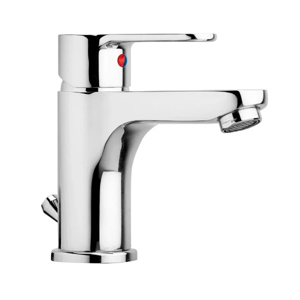 Paffoni Blu robinet lavabo avec vidage - chromé