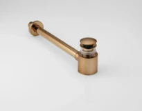 Artelinea Tristano Isotta siphone avec bonde clic-clac - Warm Bronze