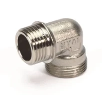 Begetube chromé coude 90° MM 1/2 x M24