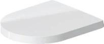 Duravit Me by Starck compact abattant - softclose - charnière inox - blanc mat
