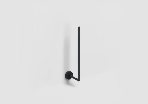Clou Flat porte-rouleau de réserve 5 - 11 o 33  noir mat
