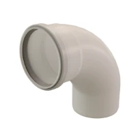 Ubbink Rolux coude 87° MF transparant diam 110mm PP120