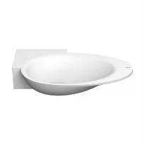 Clou First lave-mains 390 x 250 x 80 mm - blanc mat - aluite - sans trou de robinet - sans trop-plein - avec bouchon