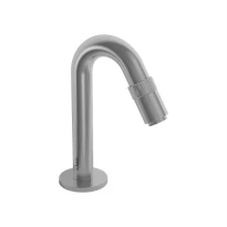 Clou Freddo 9 robinet eau froide - bec 84 mm - acier inoxydable brossé