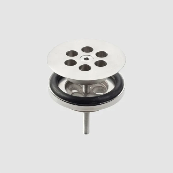 CL/06.51010.41 Clou Wash Me afvoerplug 5/4 - geborsteld RVS