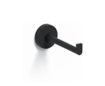 Clou Flat porte-rouleau sans couvercle, noir mat powdercoating