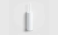 Clou Sjokker porte-brosse, modèle mural, blanc mat powdercoating prix par pièce