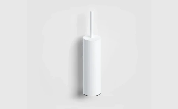 Clou Sjokker porte-brosse, modèle mural, blanc mat powdercoating prix par pièce