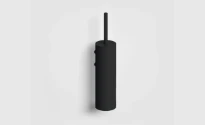 Clou Sjokker porte-brosse, modèle mural, noir mat powdercoating. prix par pièce