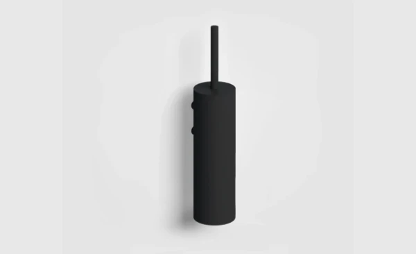 Clou Sjokker porte-brosse, modèle mural, noir mat powdercoating. prix par pièce