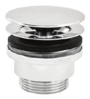Conima lavabo crépine 5/4" sans trop-plein - écoulement libre - chromé