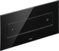 PLAQUE DE COMMANDE VIEGA VISIGN noir verre Style12