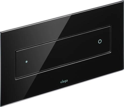 PLAQUE DE COMMANDE VIEGA VISIGN noir verre Style12