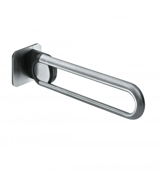 KWS E300 barre d'appui rabattable 850 mm - inoxydable