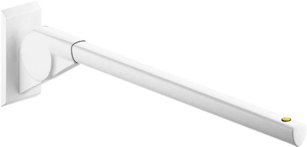 KWS A100 barre d'appui rabattable 900 mm - avec 1 touche de fonction jaune - blanc